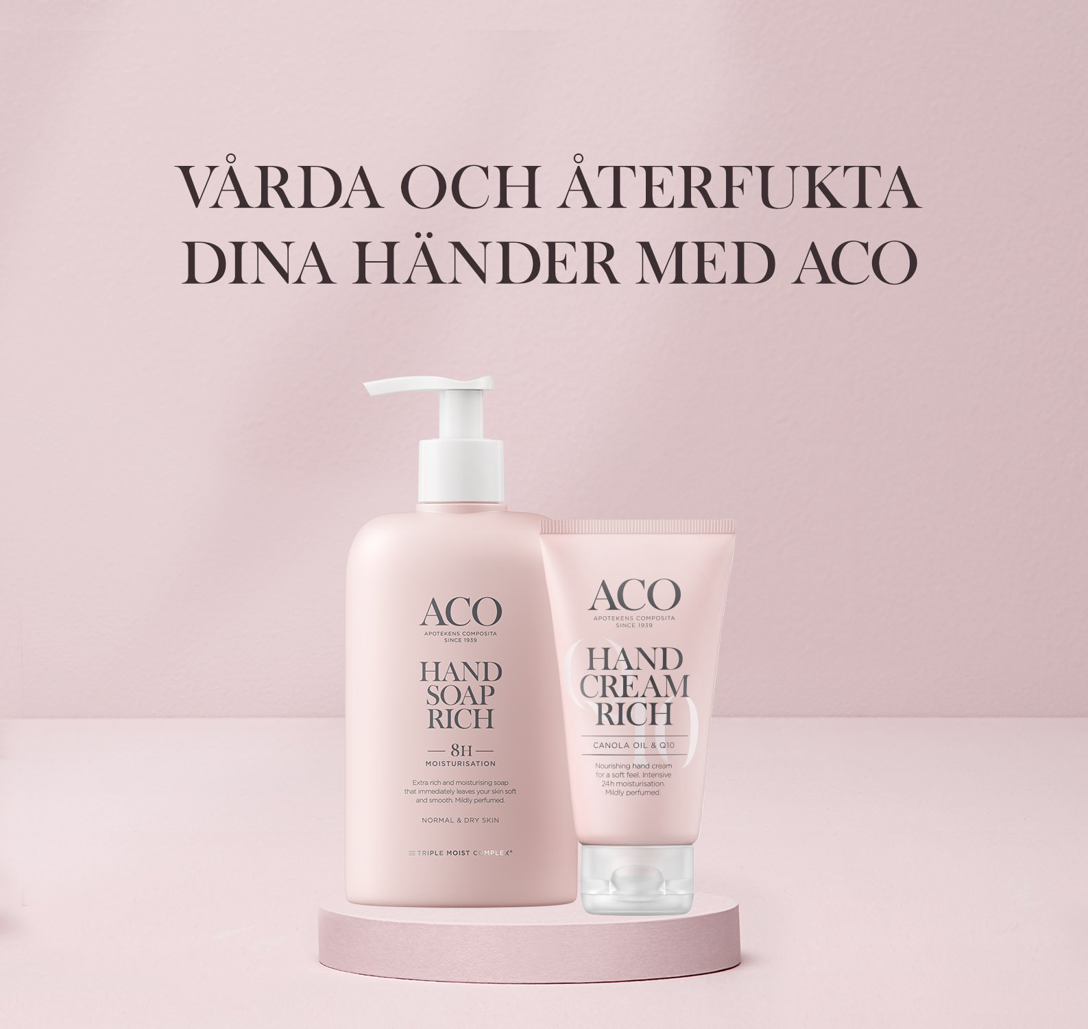 ACO Hand Cream Rich Handkräm 75 ml