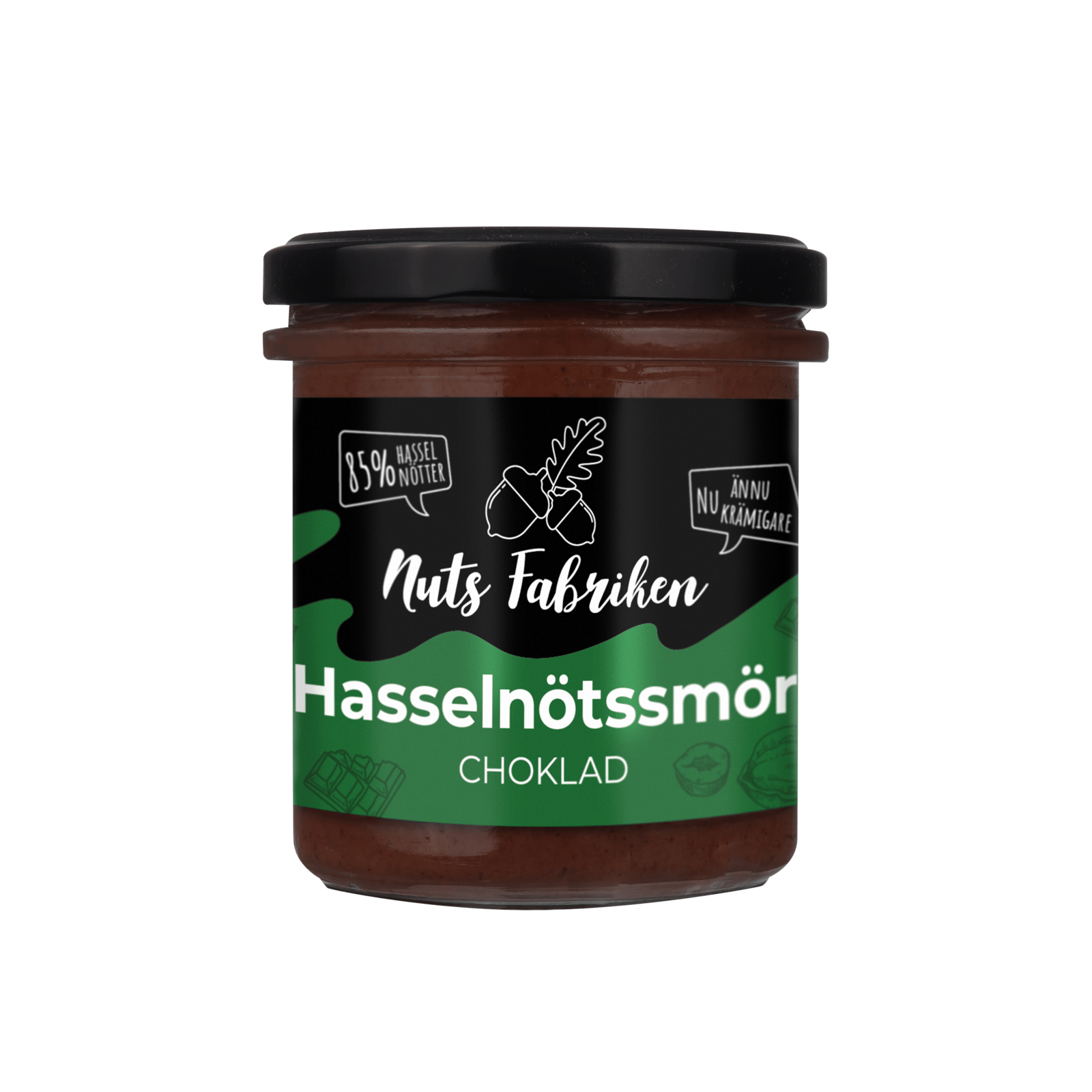 Nuts Fabriken Hasselnötssmör Choklad 300 g