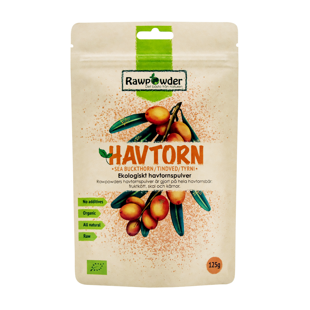 Rawpowder Havtorn Pulver 125 g