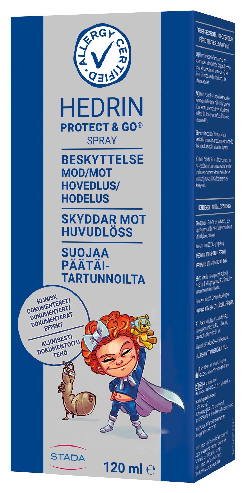Hedrin Protect & Go Lusmedel 120 ml