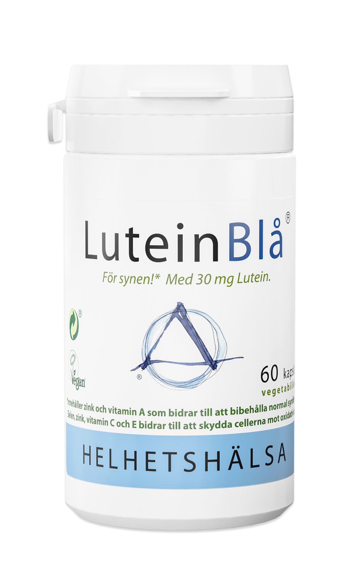 Helhetshälsa Luteinblå 60 kapslar