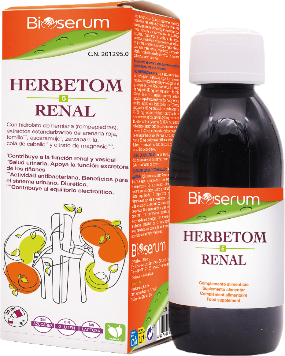 Herbetom 5 Renal 250 ml