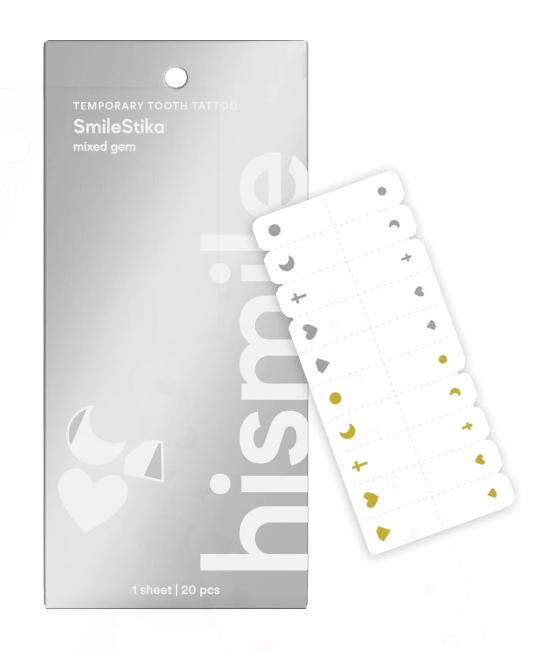 Hismile - SmileStika Mixed Gem Pack - 20 pcs