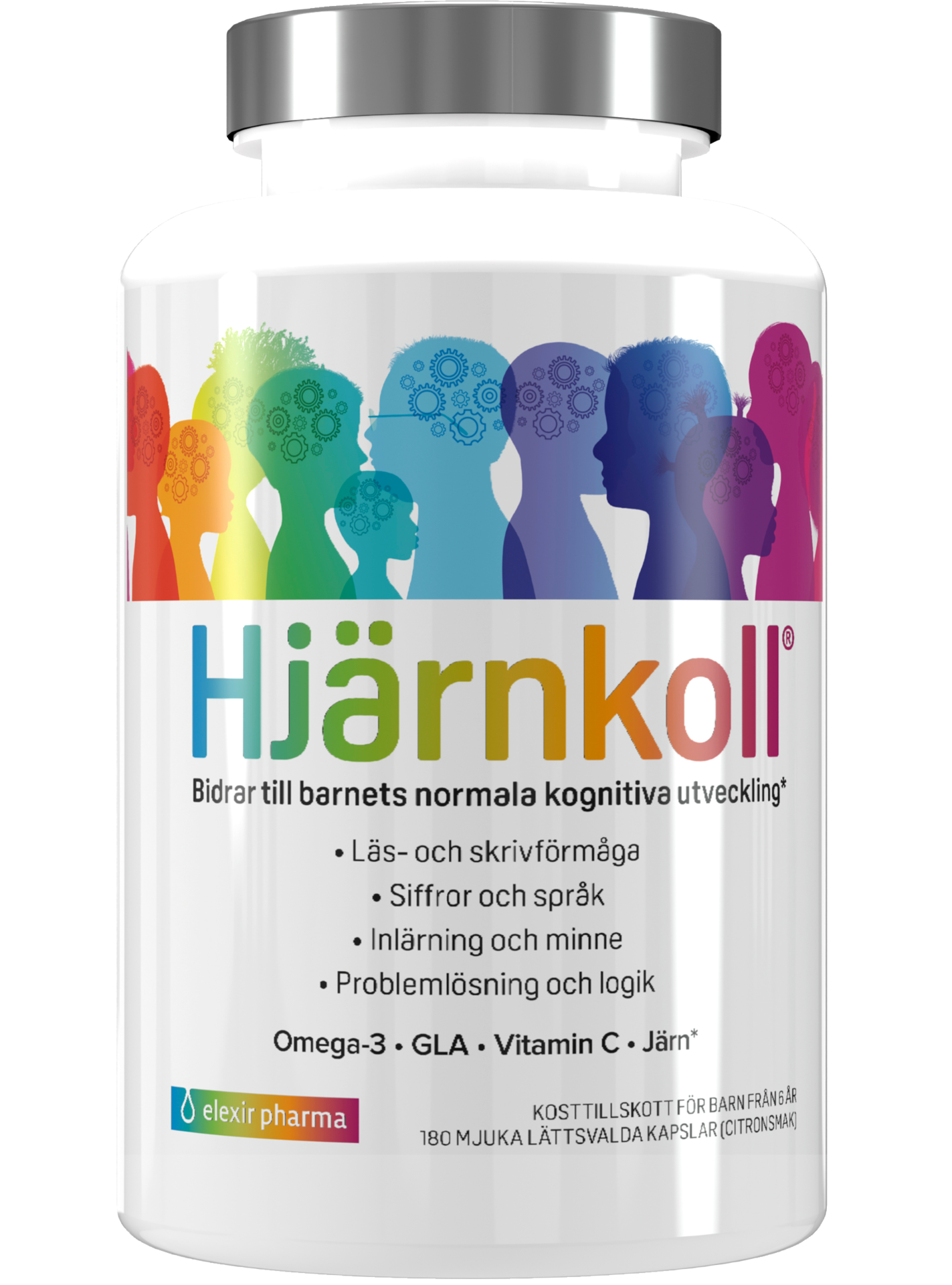 Hjärnkoll Multivitamin 180 kapslar