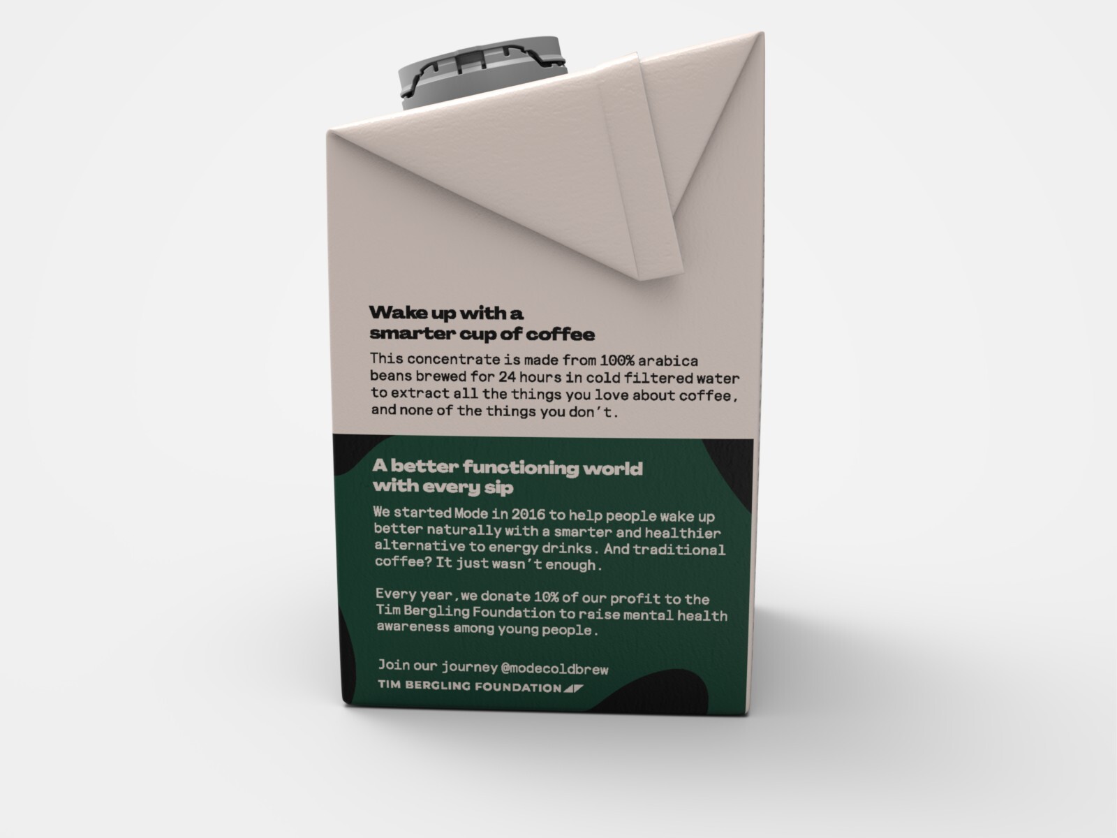 Mode Cold Brew Kaffekoncentrat (8 serveringar)