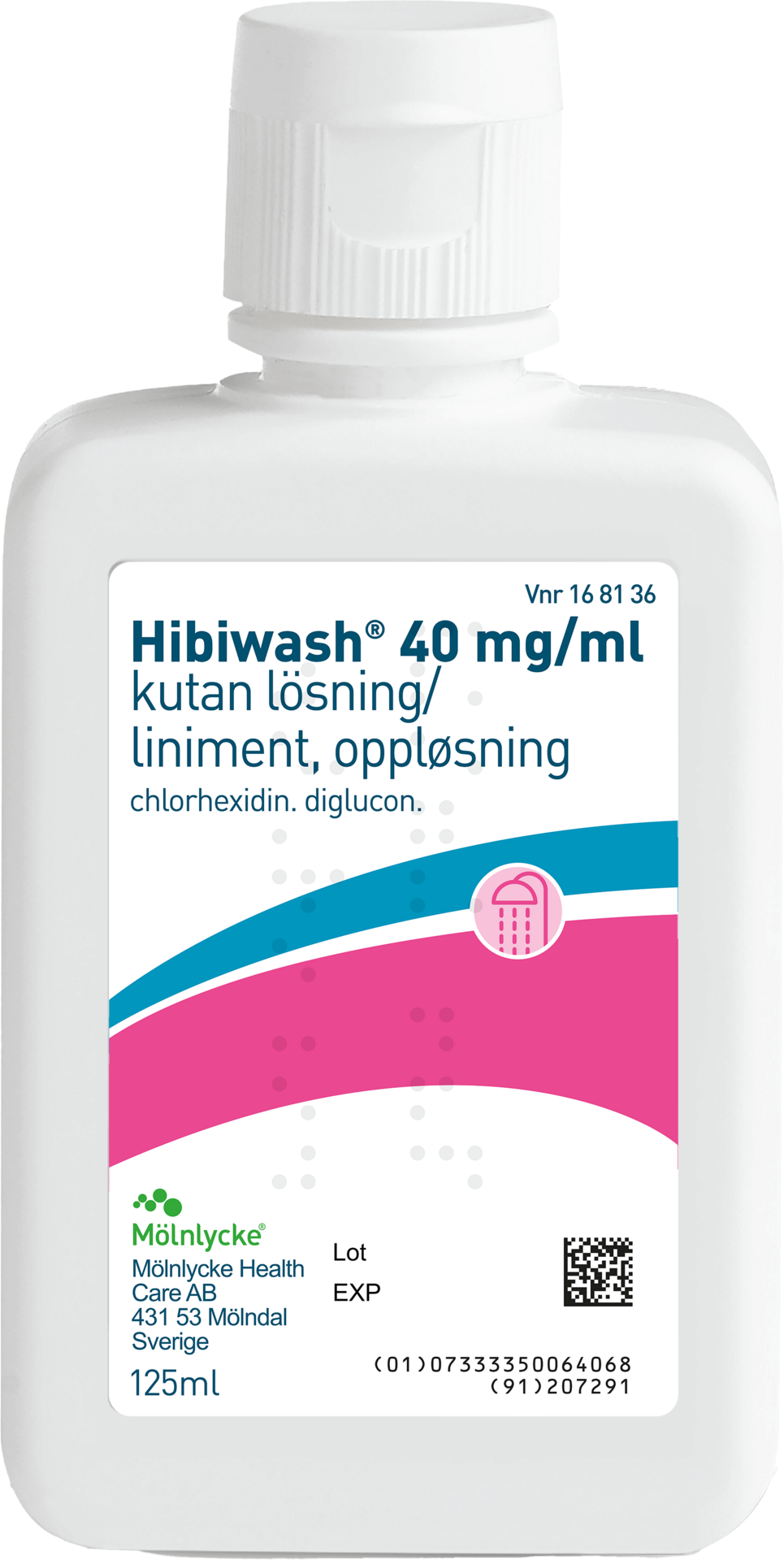 Hibiwash Kutan lösning 40mg/ml Flaska 125 ml