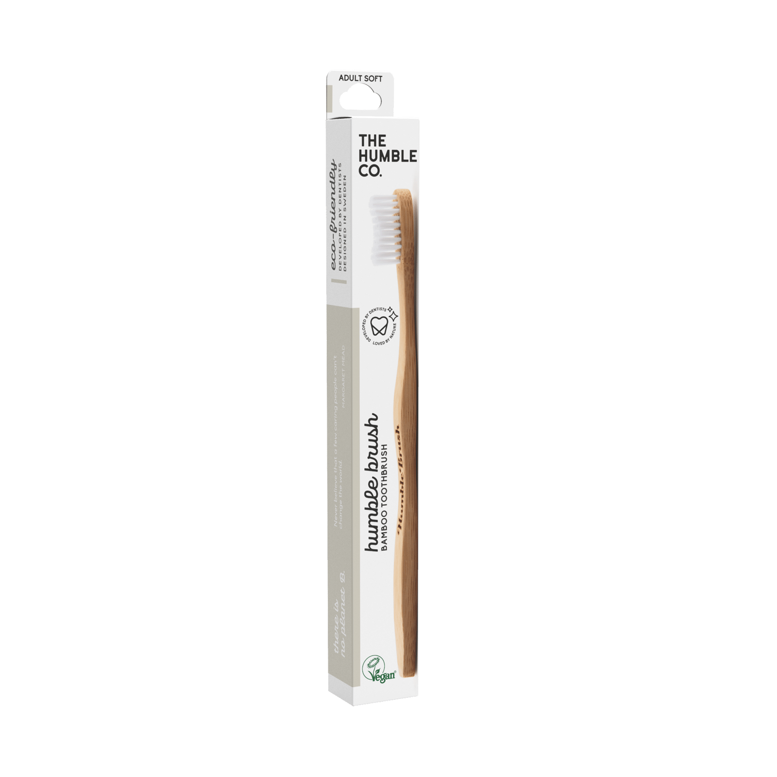 The Humble Co. Humble Brush Bambutandborste Soft Vit 1 st