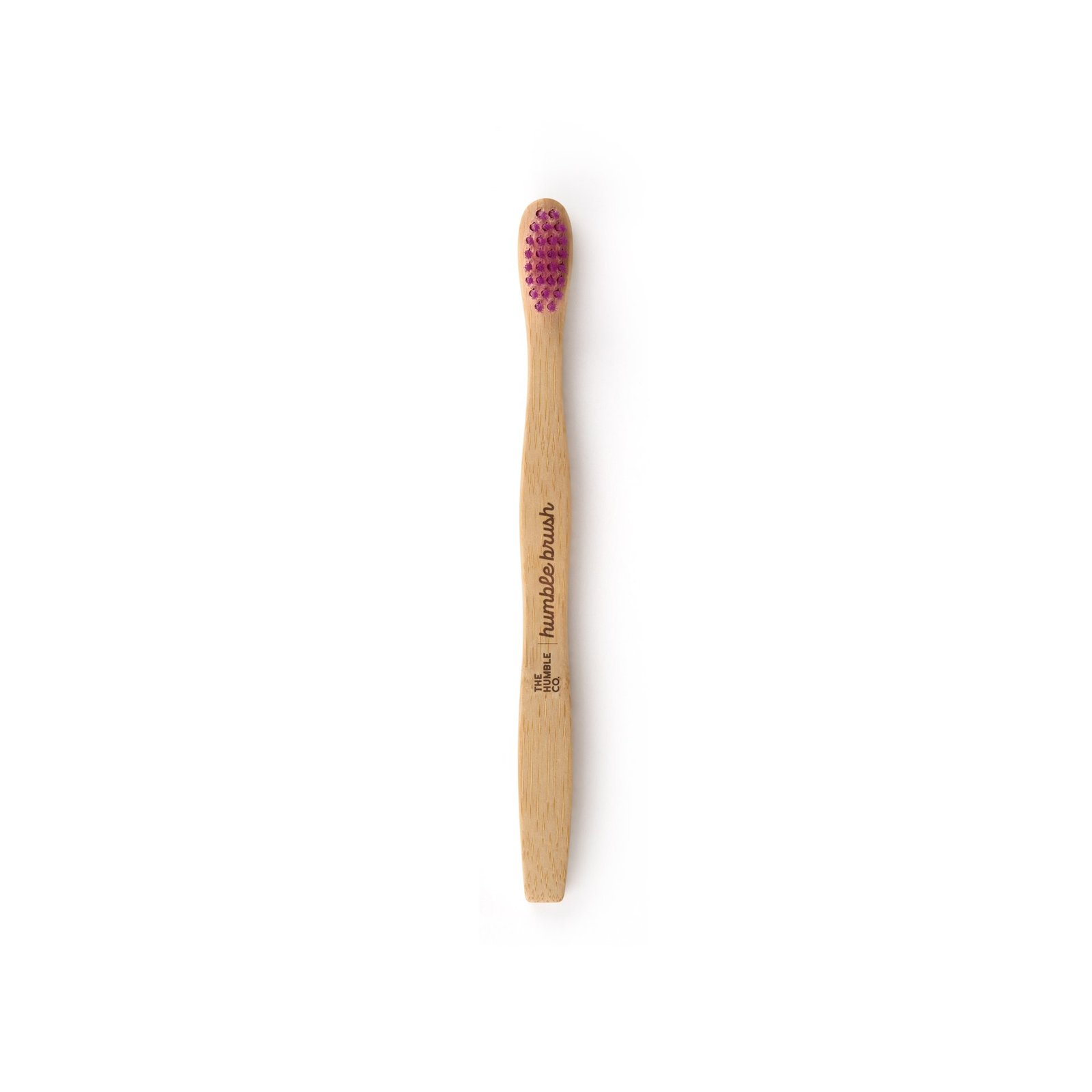 The Humble Co. Humble Brush Kids Bambutandborste Ultrasoft Lila 1 st