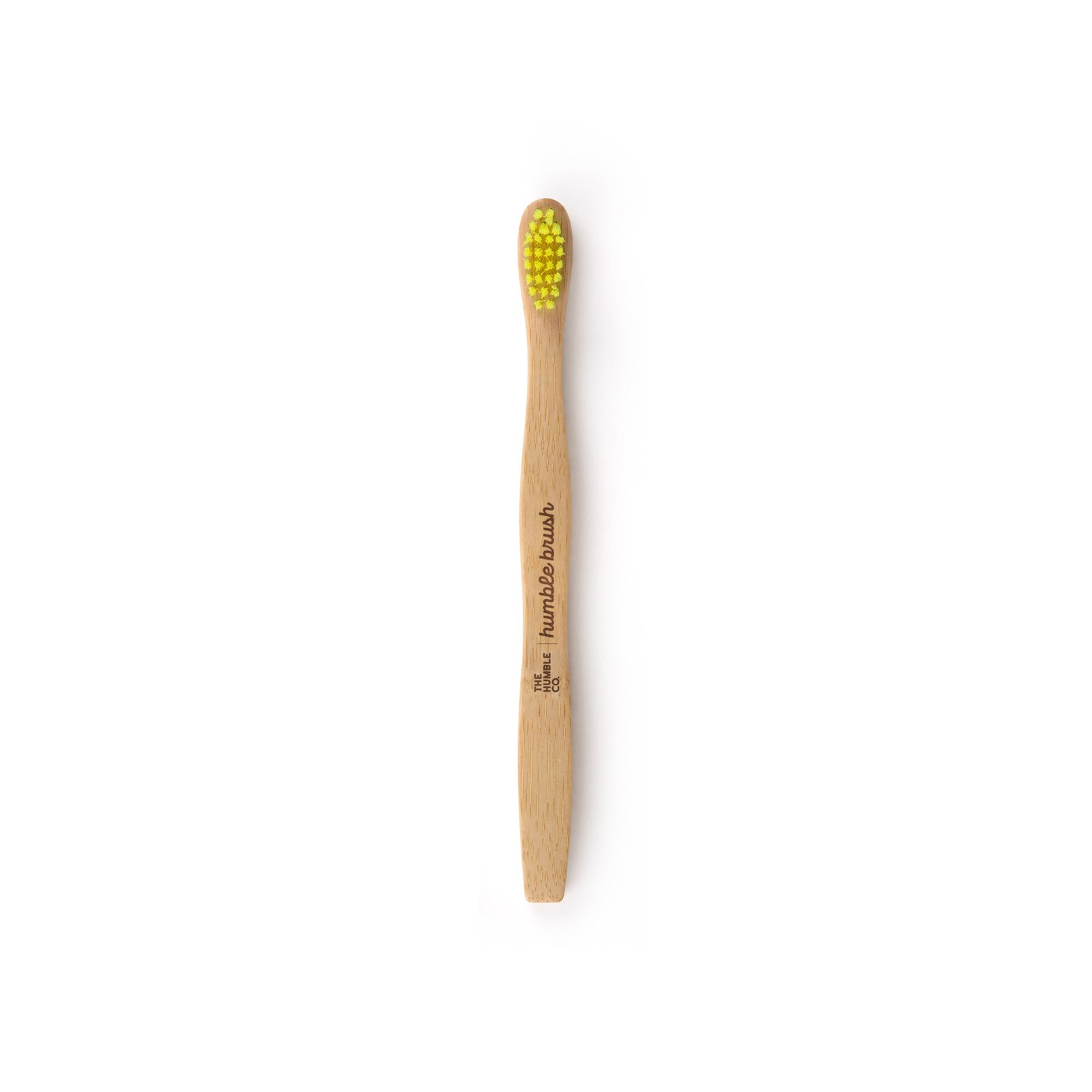 The Humble Co. Humble Brush Kids Bambutandborste Ultrasoft Gul 1 st
