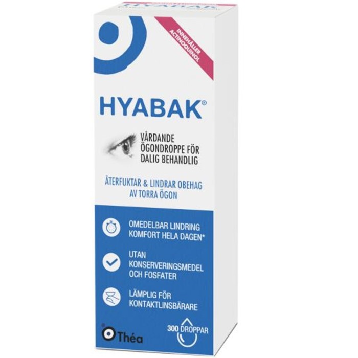 Thea Hyabak Ögondroppar 10 ml