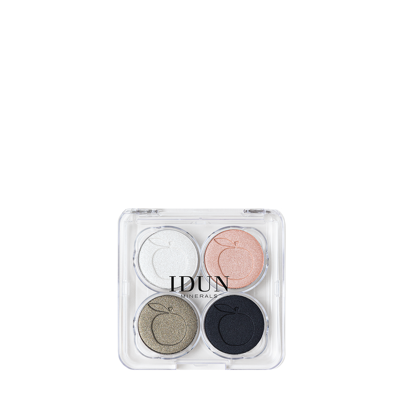 IDUN Minerals Ögonskuggspalett Vitsippa Greens & Peach 4 g