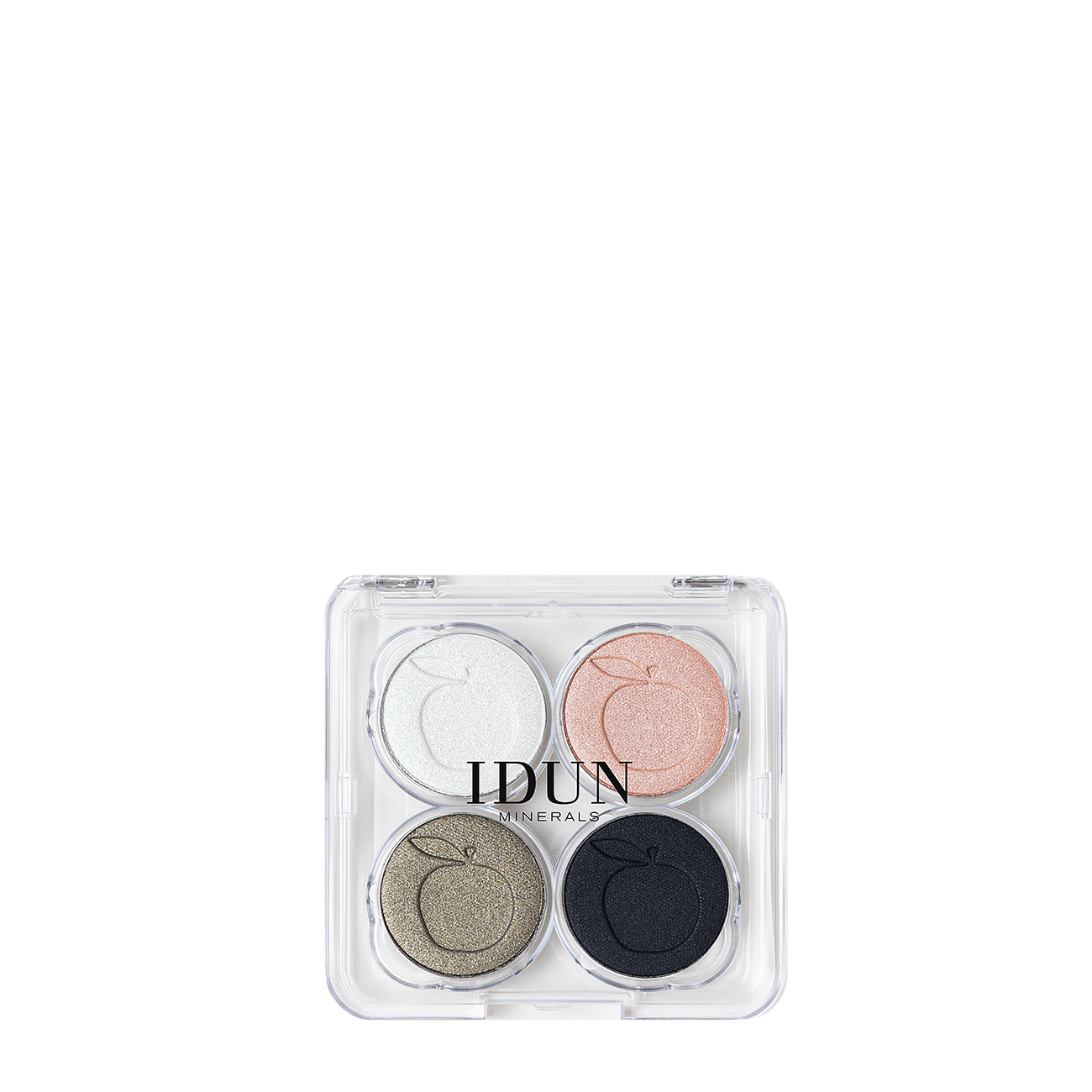 IDUN Minerals Ögonskuggspalett Vitsippa Greens & Peach 4 g