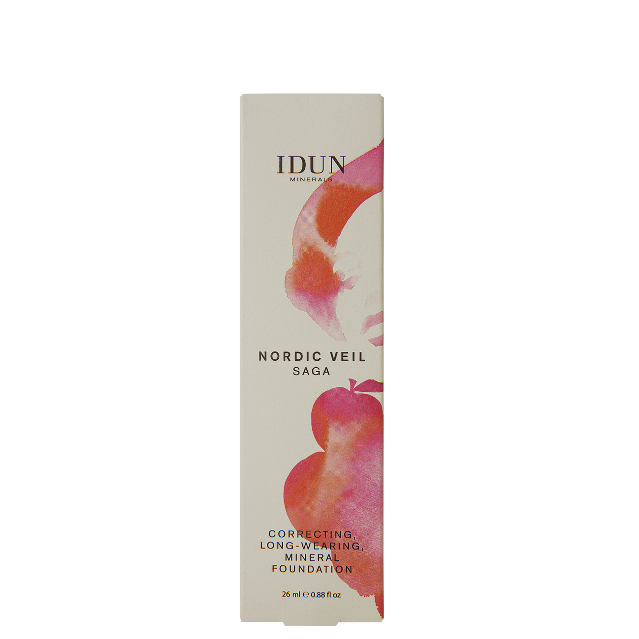 IDUN Minerals Liquid Mineral Foundation Nordic Veil Saga Neutral Light 26 ml