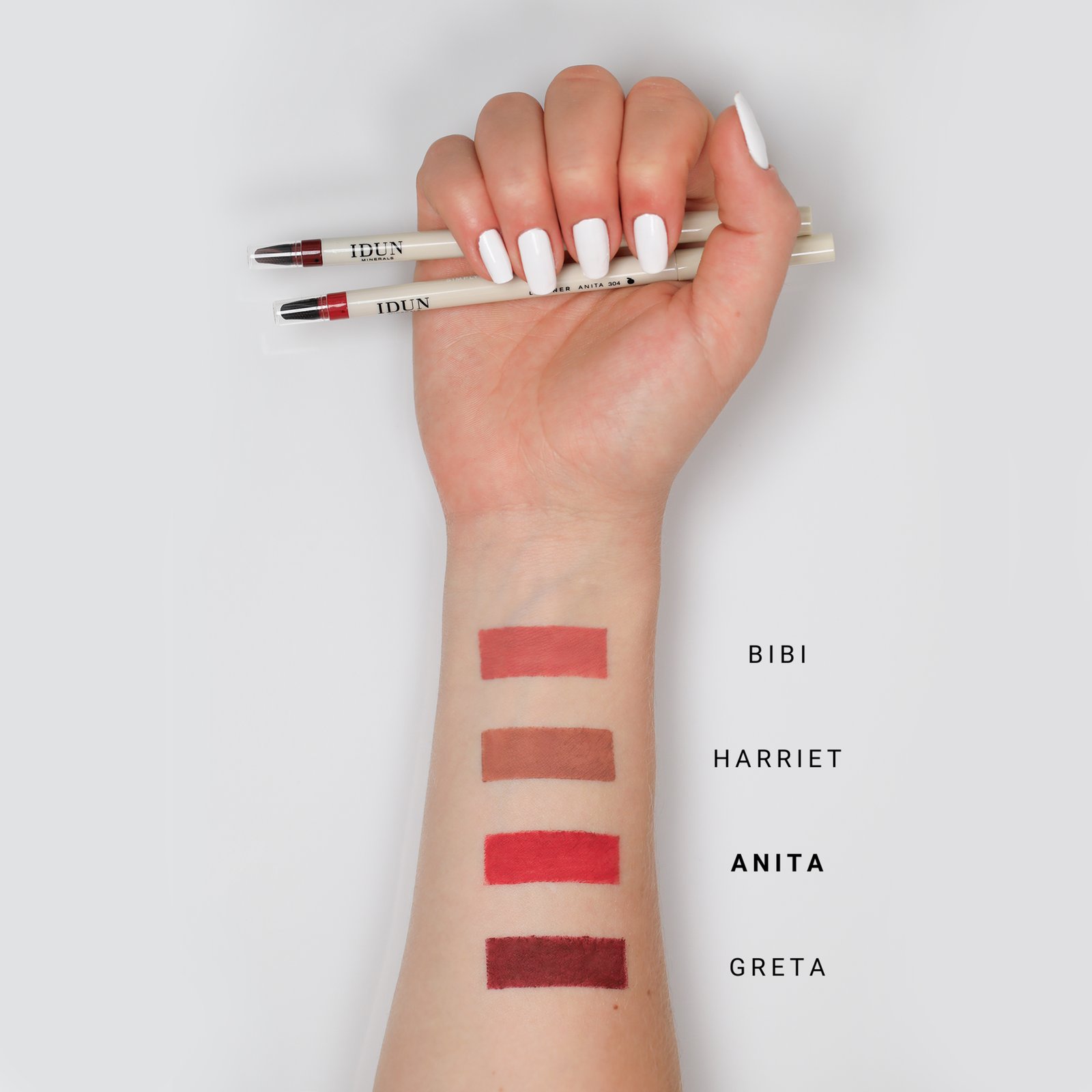 IDUN Minerals Lipliner Anita Raspberry Red