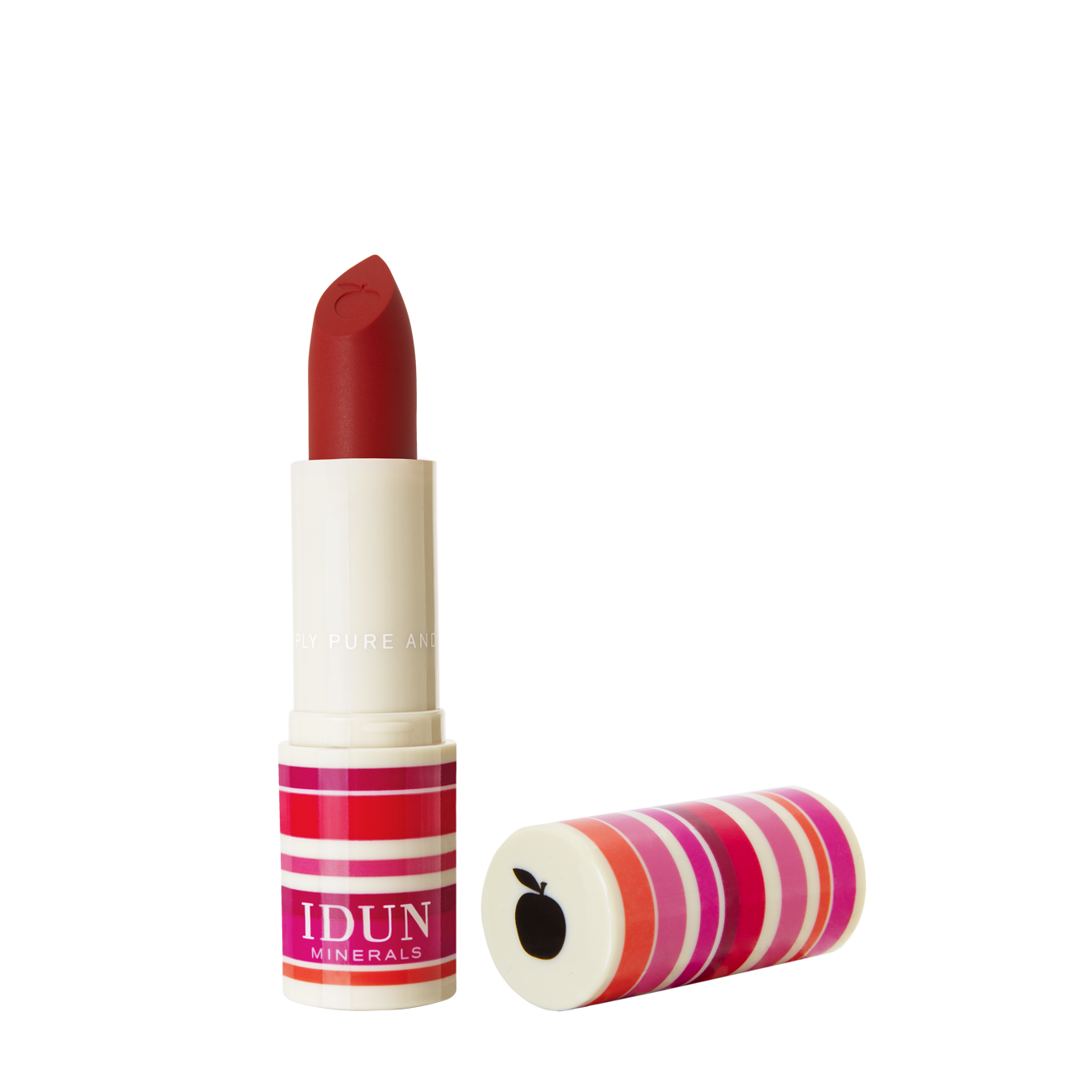IDUN Minerals Matte Lipstick Jordgubb Red 4 g