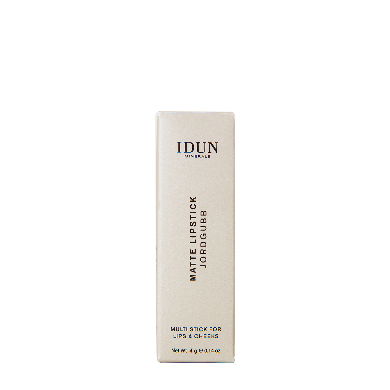 IDUN Minerals Matte Lipstick Jordgubb Red 4 g