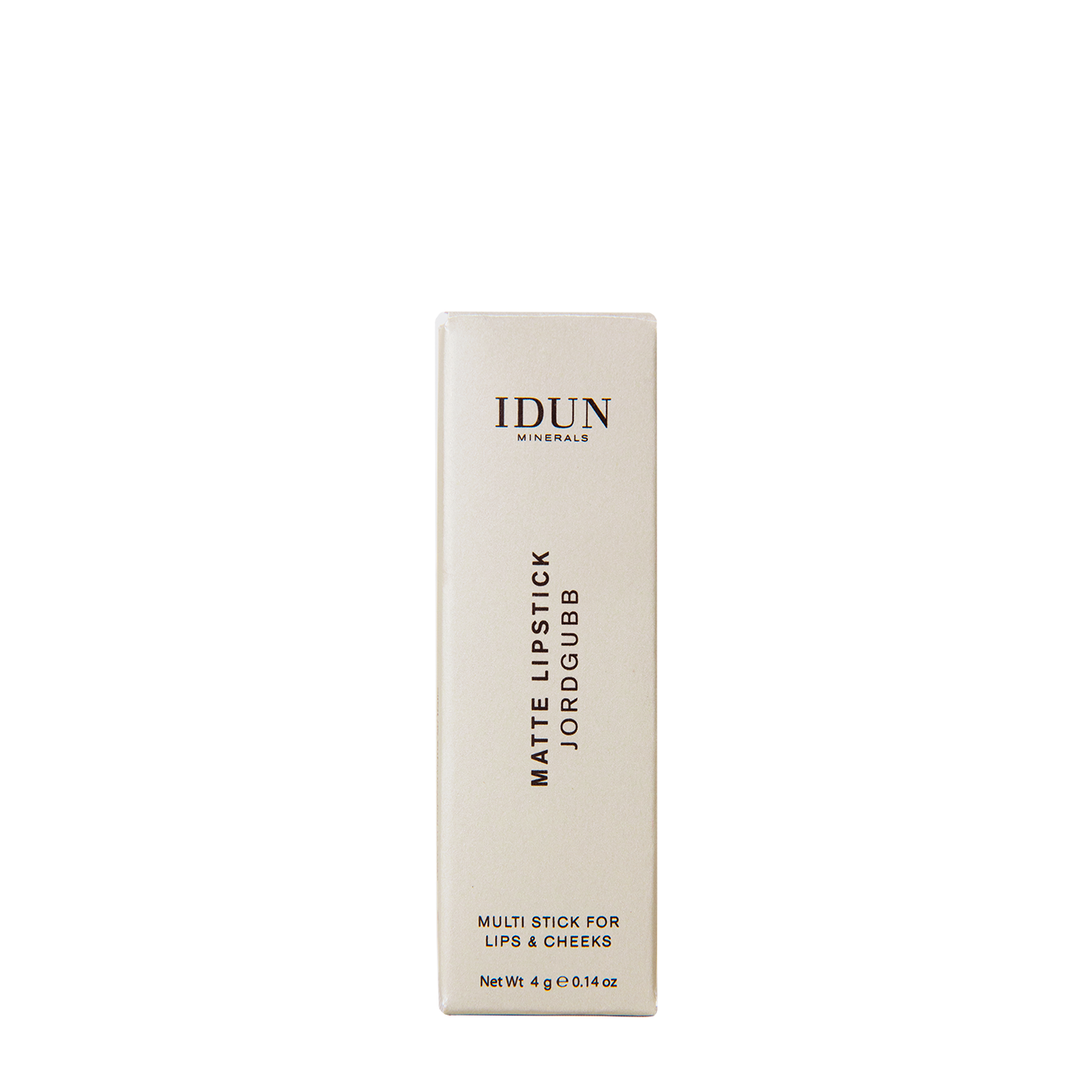 IDUN Minerals Matte Lipstick Jordgubb Red 4 g