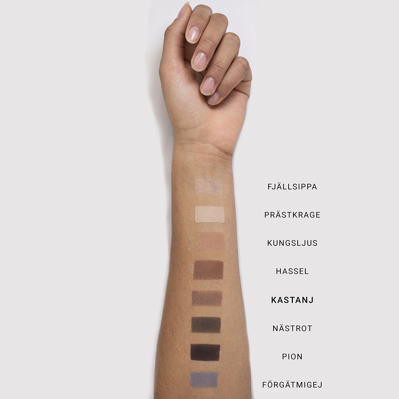 IDUN Minerals Mineral Single Eyeshadow Kastanj Shimmering Taupe 3 g