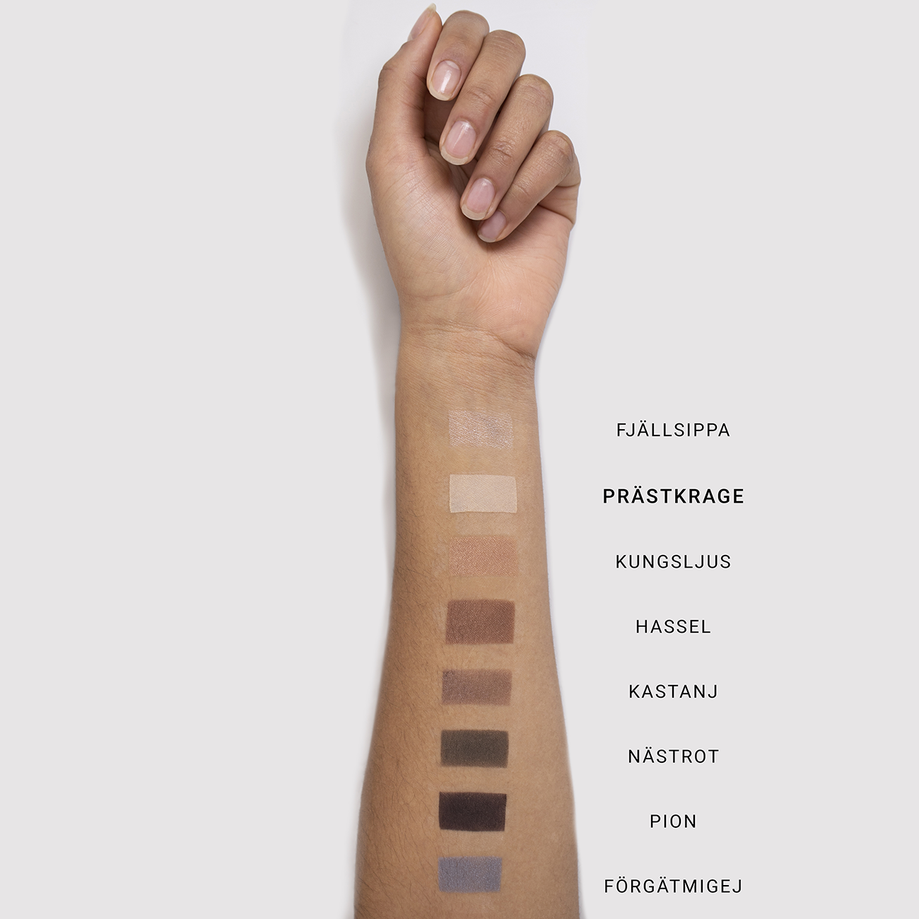 IDUN Minerals Mineral Single Eyeshadow Prästkrage Creamy Beige 3 g
