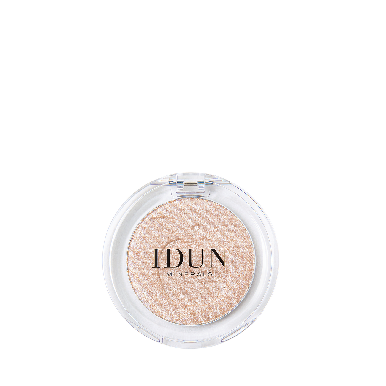 IDUN Minerals Mineral Single Eyeshadow/Highlighter Fjällsippa Sparkling Champagne 3 g