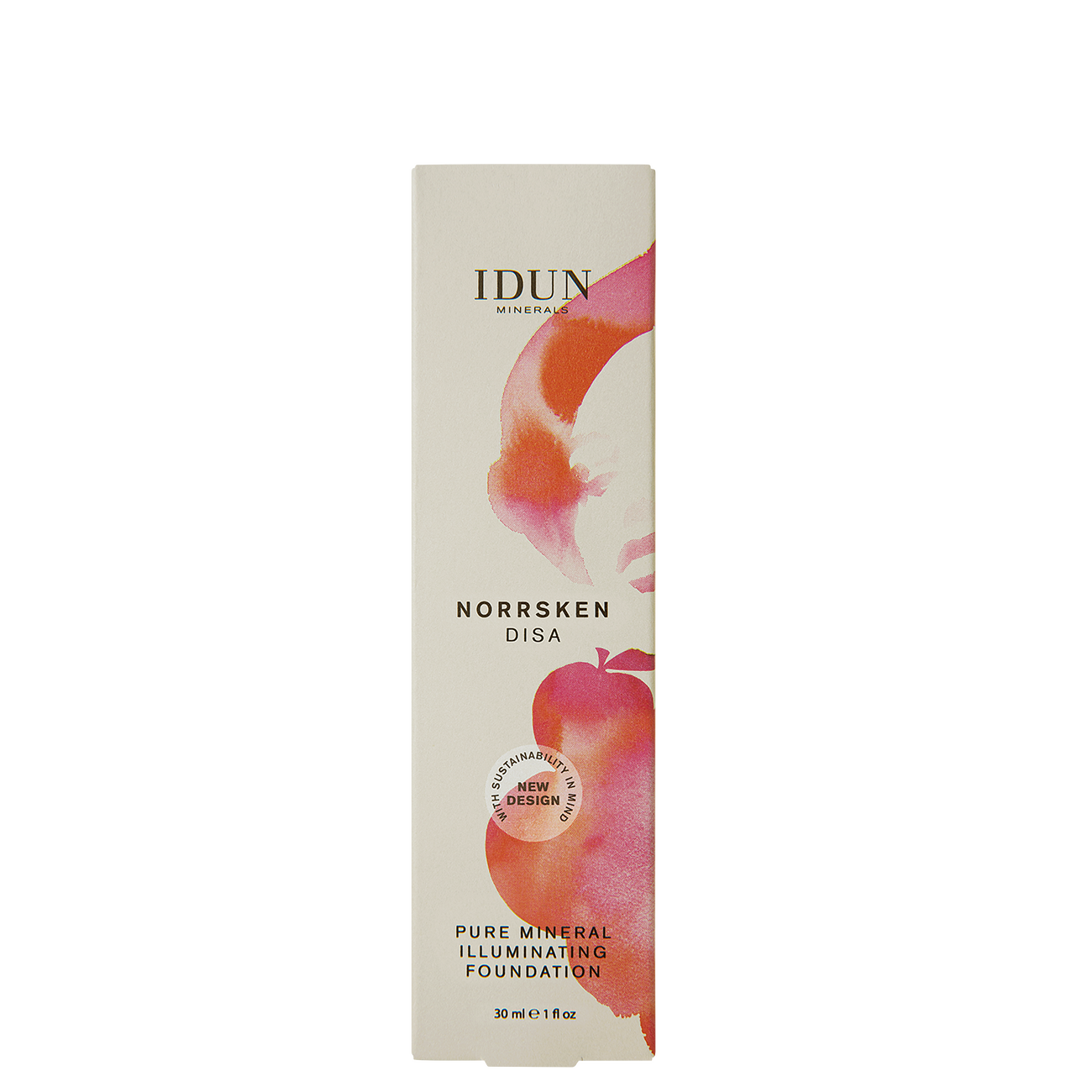 IDUN Minerals Liquid Mineral Foundation Norrsken Disa Neutral Light/Medium 30 ml