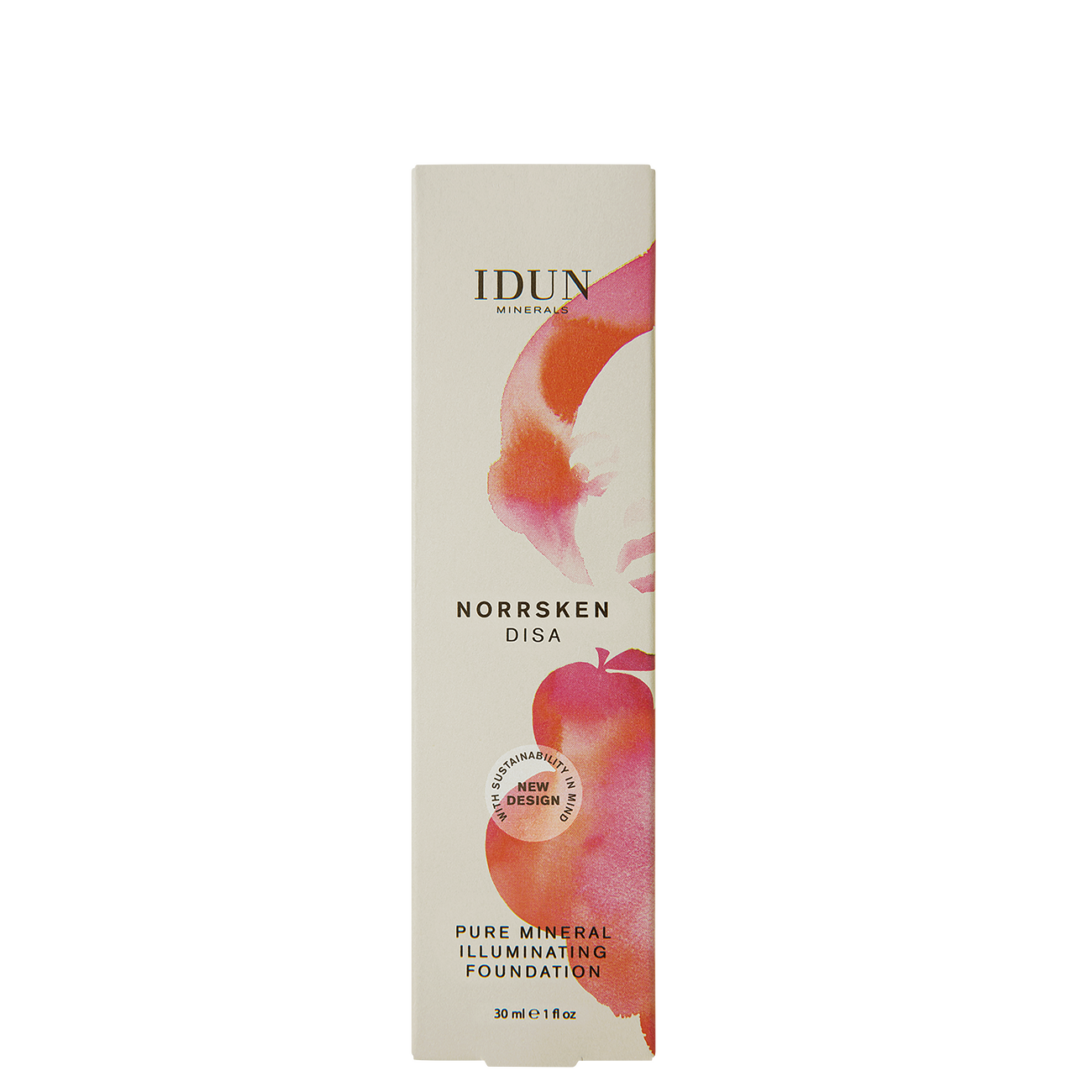 IDUN Minerals Liquid Mineral Foundation Norrsken Disa Neutral Light/Medium 30 ml