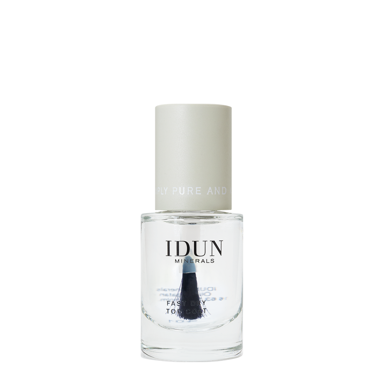 IDUN Minerals Fast Drying Top Coat Brilliant 11 ml