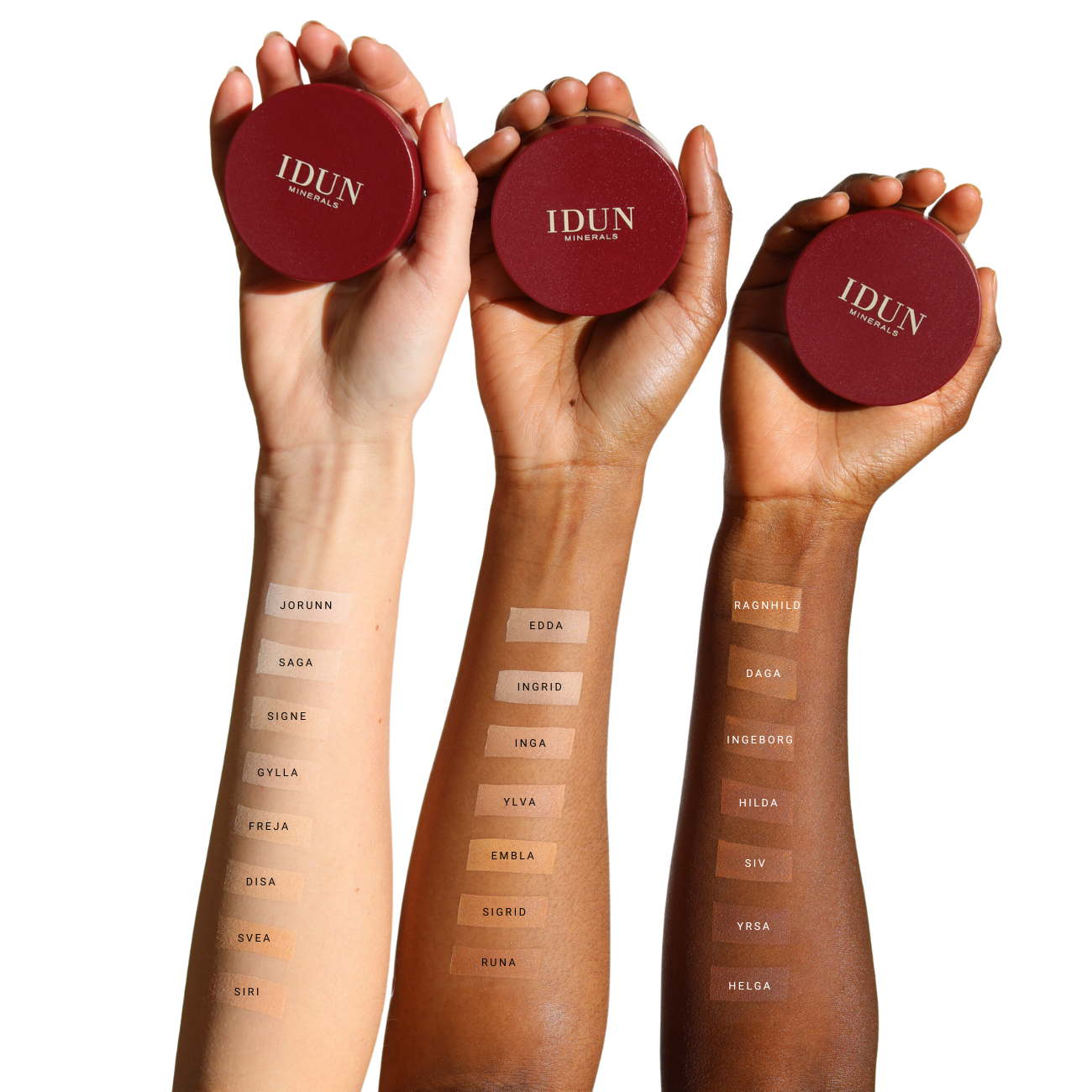 IDUN Minerals Mineral Powder Foundation Siri Neutral Medium 7 g