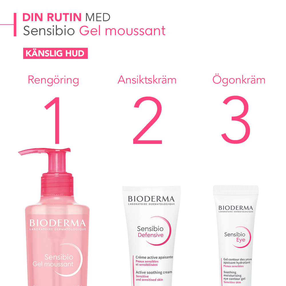 Bioderma Sensibio Gel Moussant 500 ml