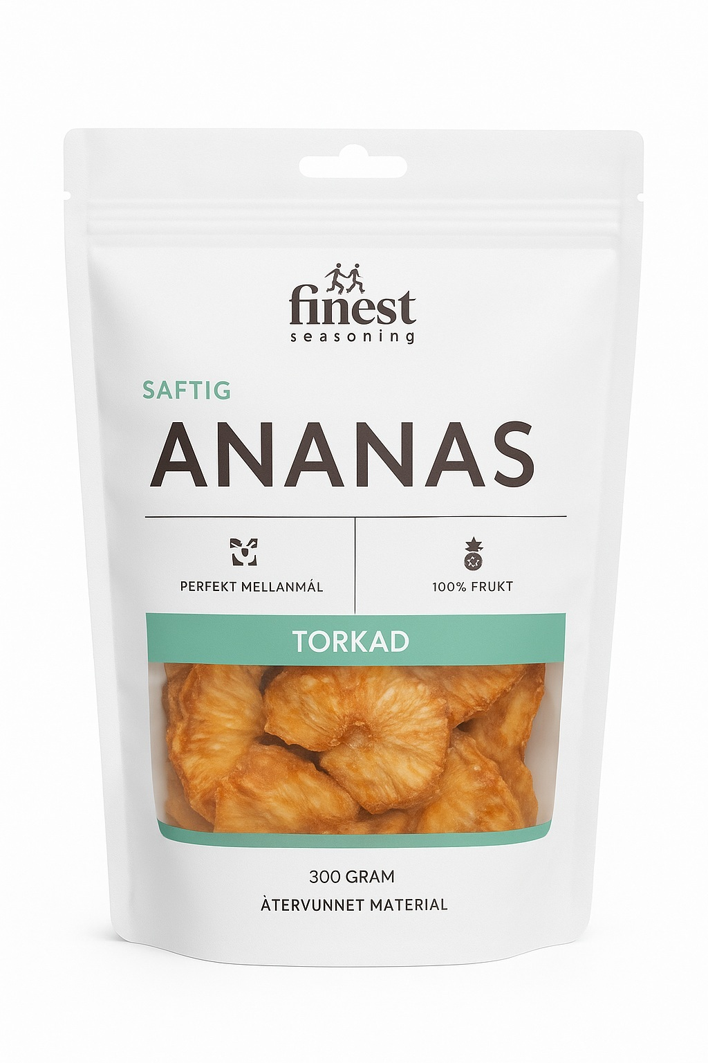 Finest Seasoning Torkad Ananas 300 g