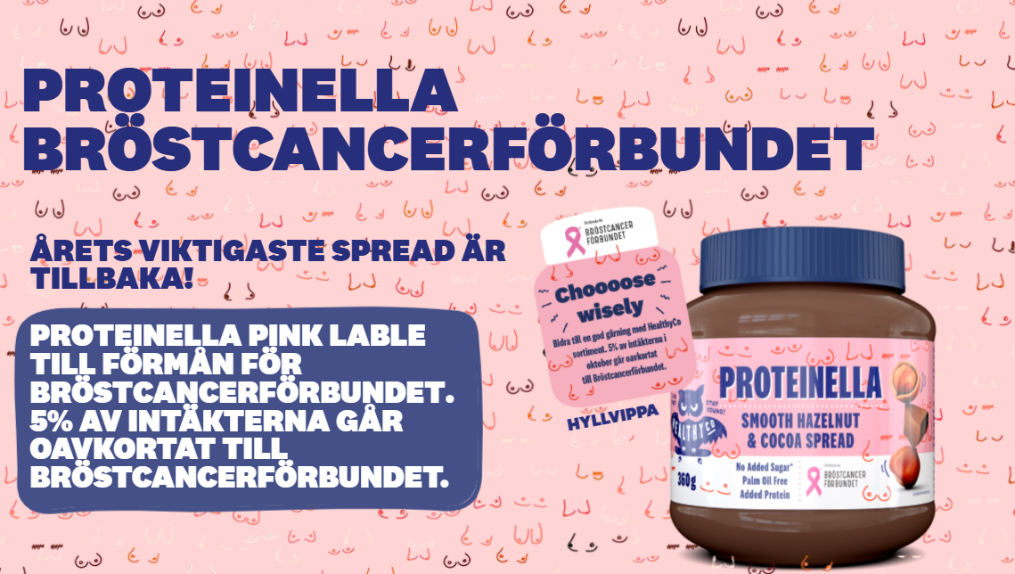 HealthyCo Proteinella Smooth Hazelnut & Cocoa Spread 360g