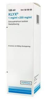 Klyx rektallösning 1mg/ml / 250mg/ml, 120 ml