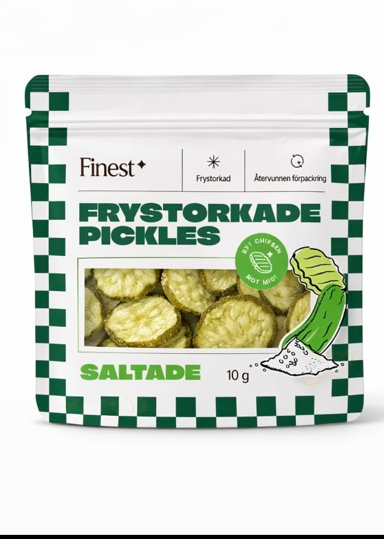 Finest Frystorkade Pickles Saltade 10 g