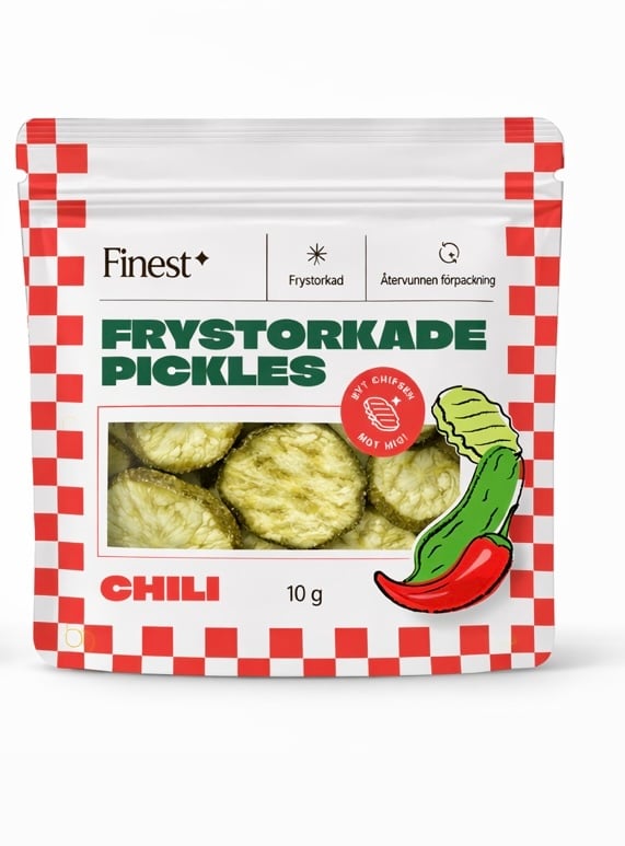 Finest Frystorkade Pickles Chili 10 g