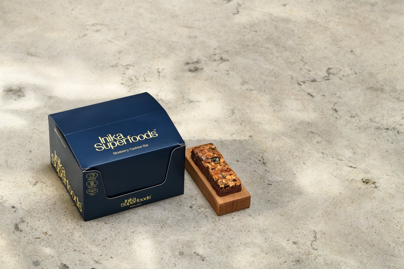 Inika Superfoods Blueberry Cashew Bar 12-pack