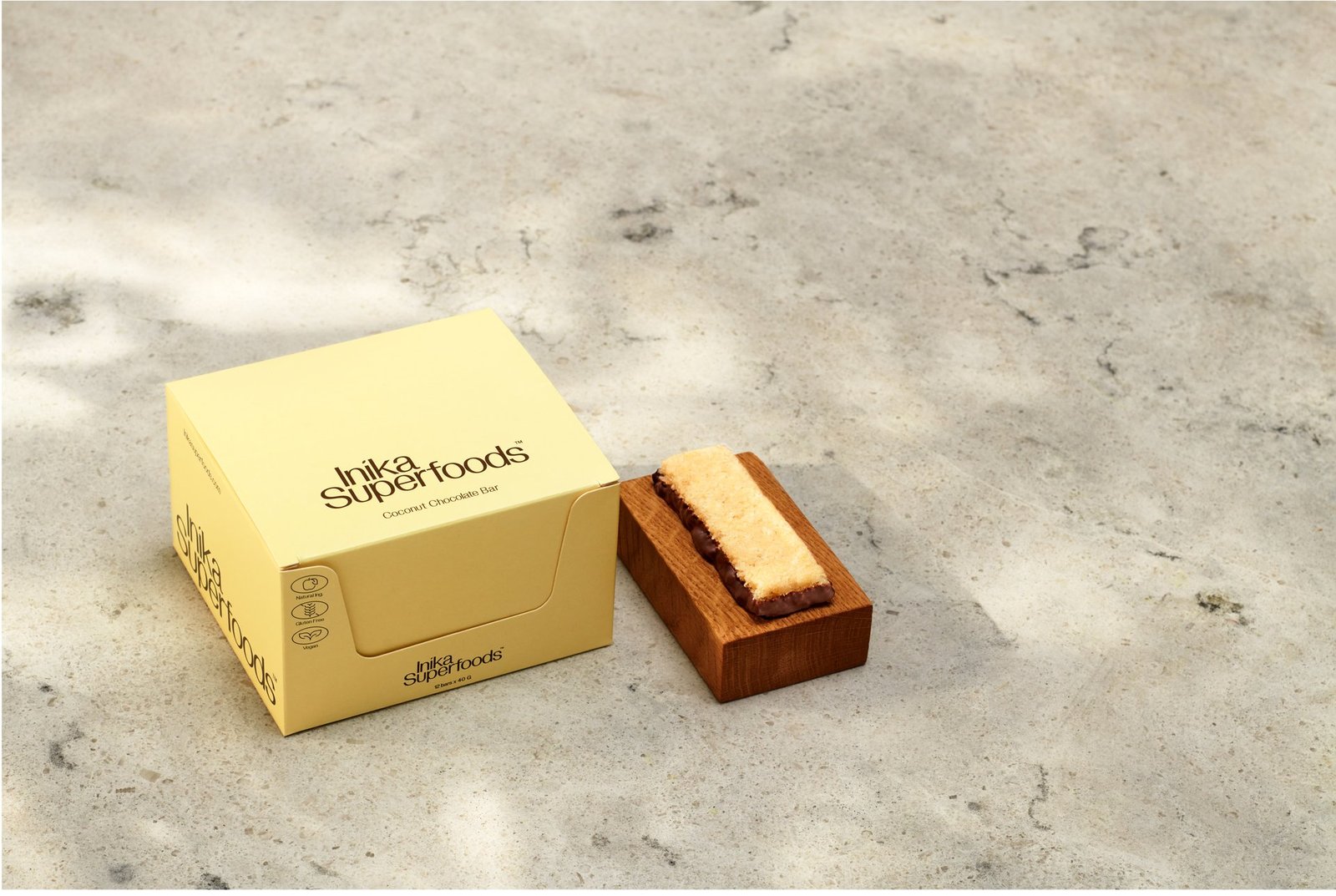 Inika Superfoods Coconut Chocolate Bar 40 g