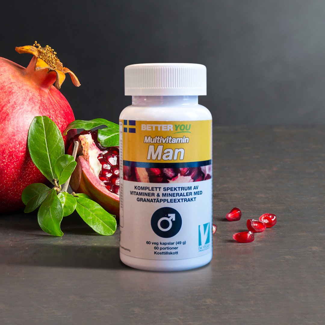 Better You Multivitamin Man  60 kapslar