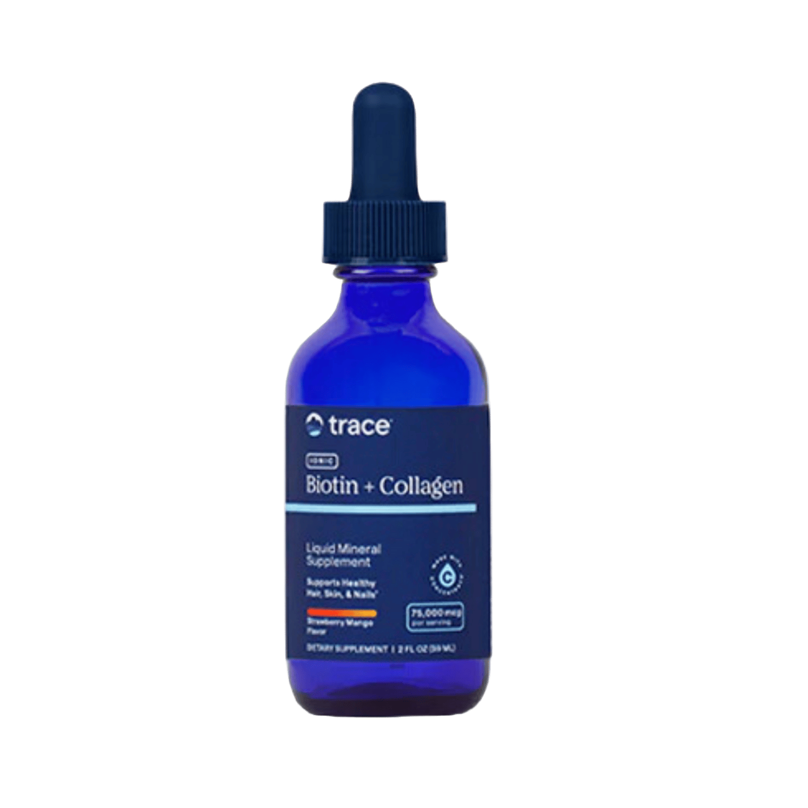 Trace Minerals Ionic Biotin & Collagen 59 ml