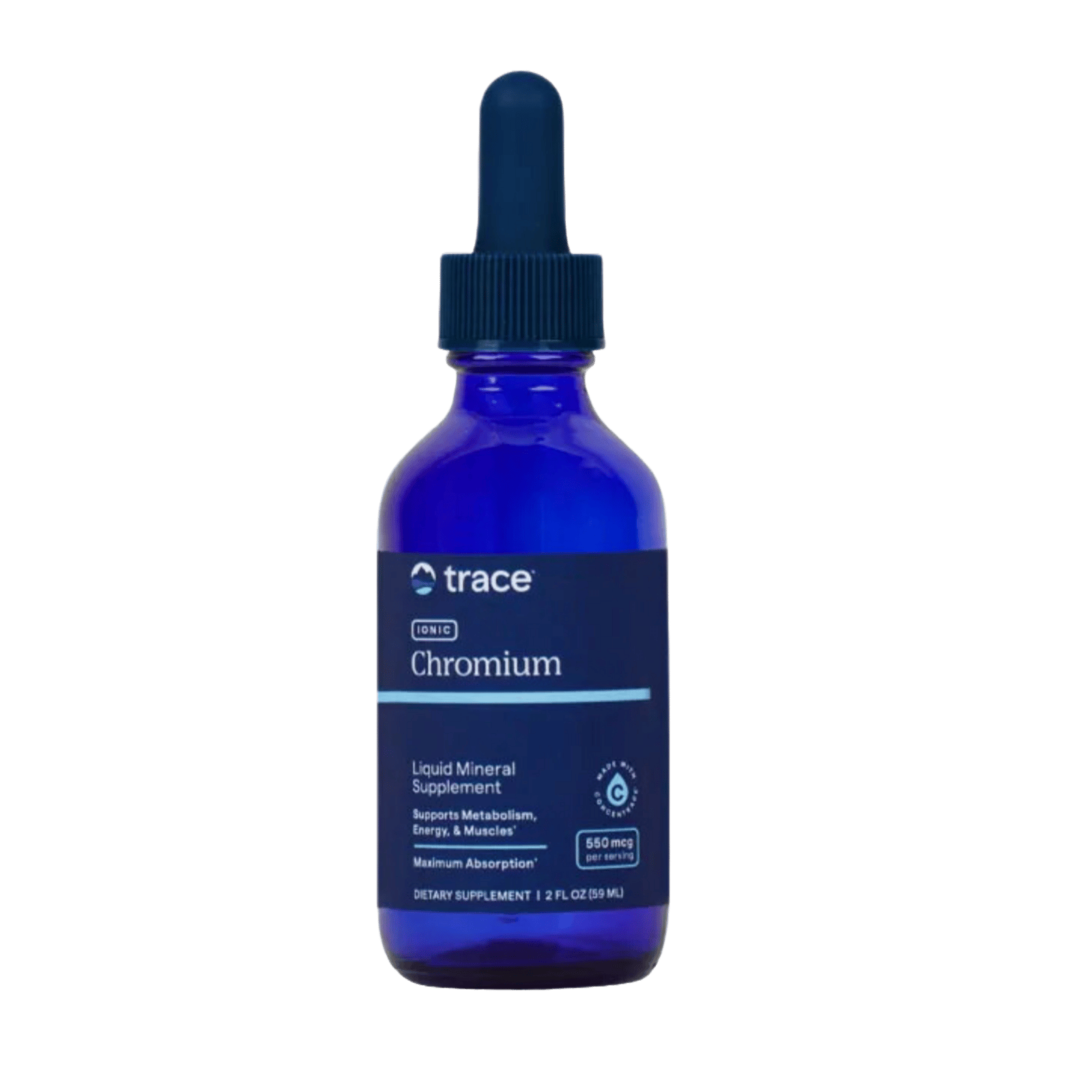 Trace Minerals Liquid Ionic Chromium 550 mcg 59 ml