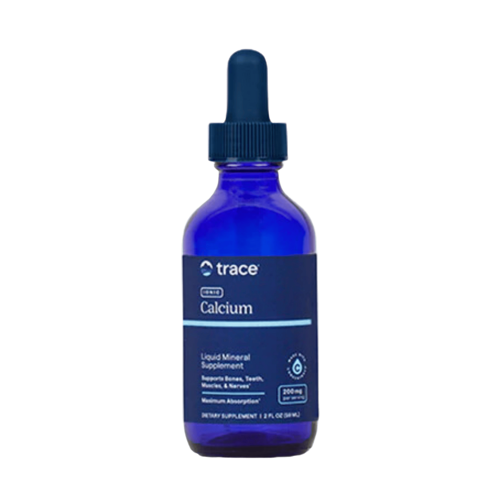 Trace Minerals Liquid Ionic Calcium 200 mg 59 ml