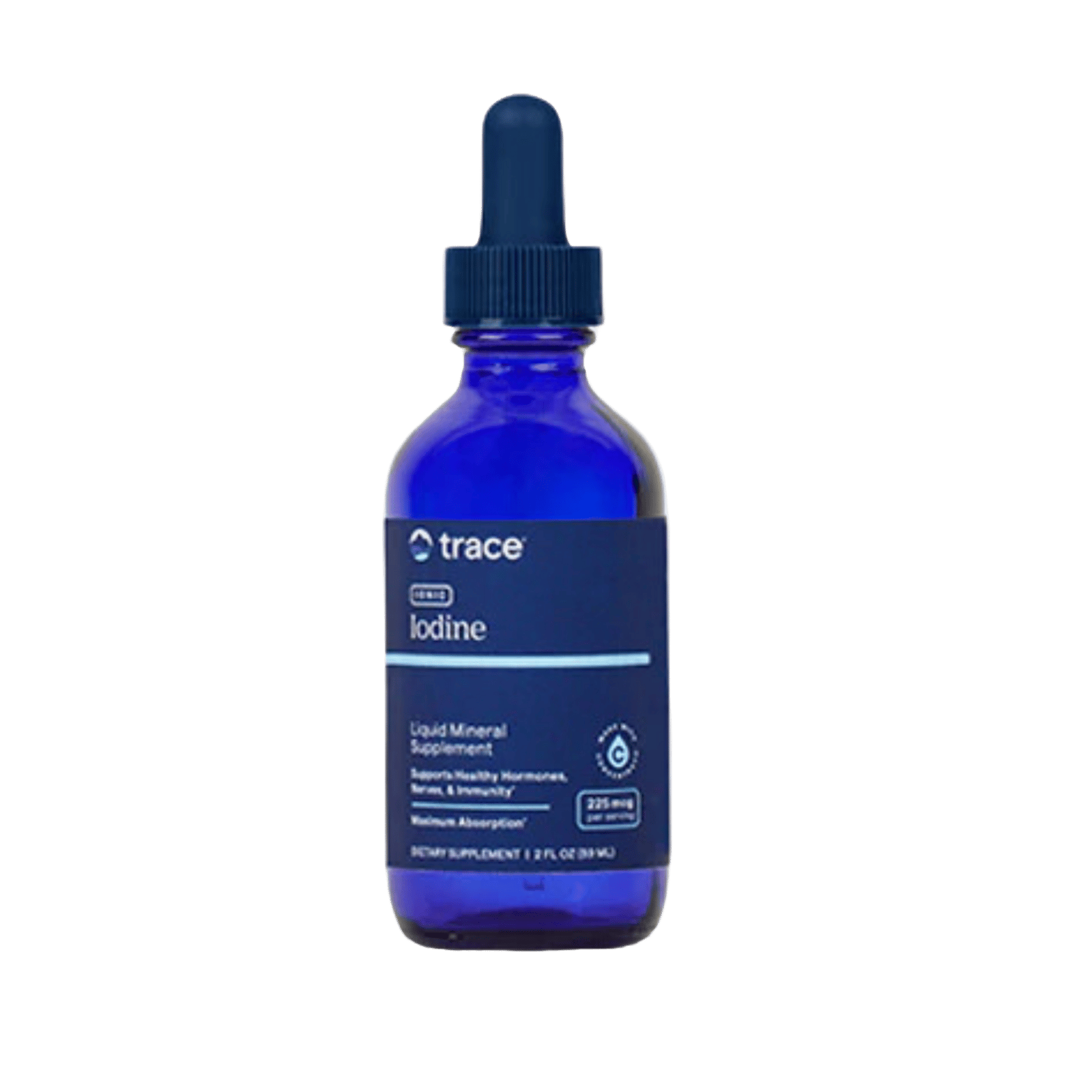 Trace Minerals Liquid Ionic Iodine From Potassium Iodide 225 mcg 59 ml