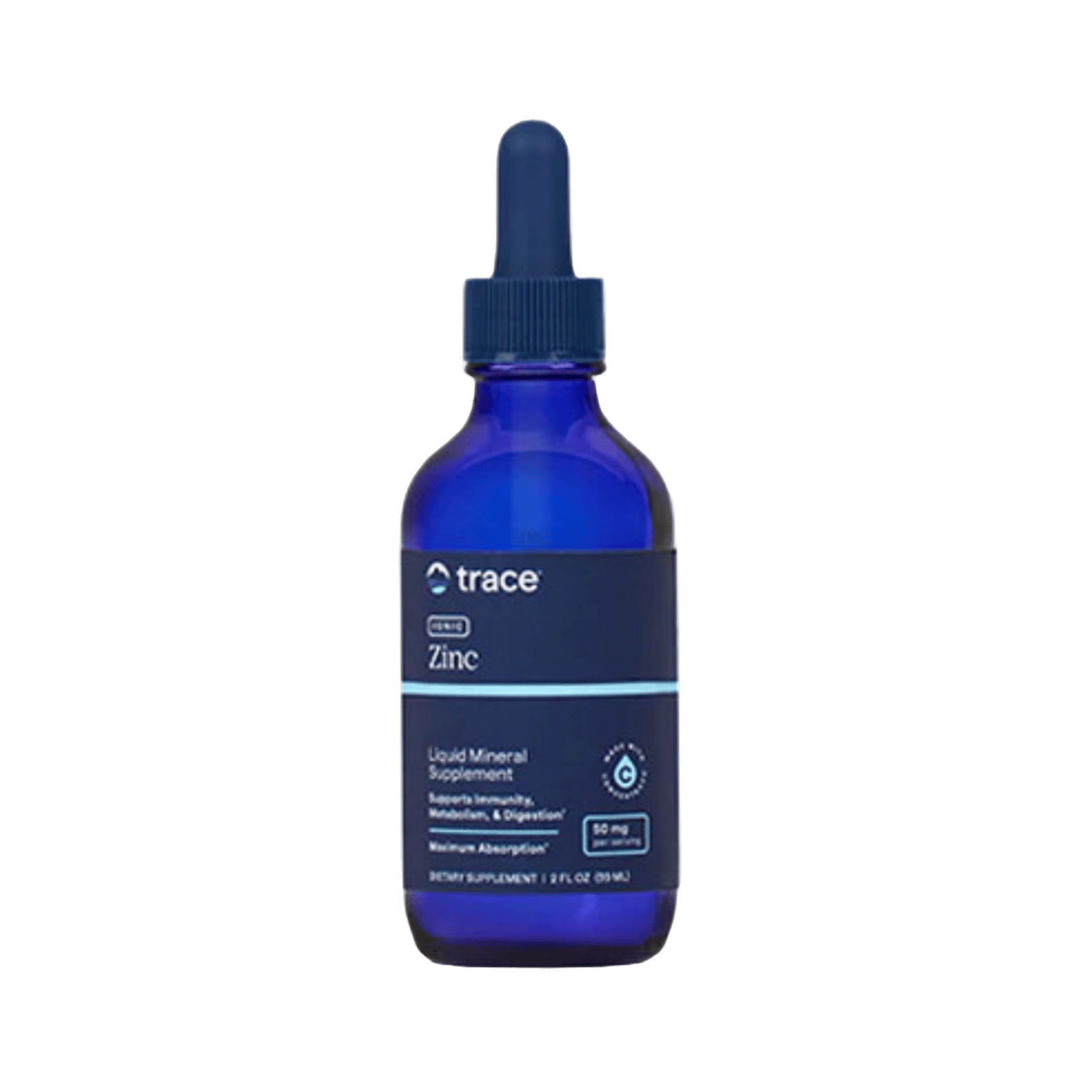 Trace Minerals Liquid Ionic Zinc 50 mg 59 ml