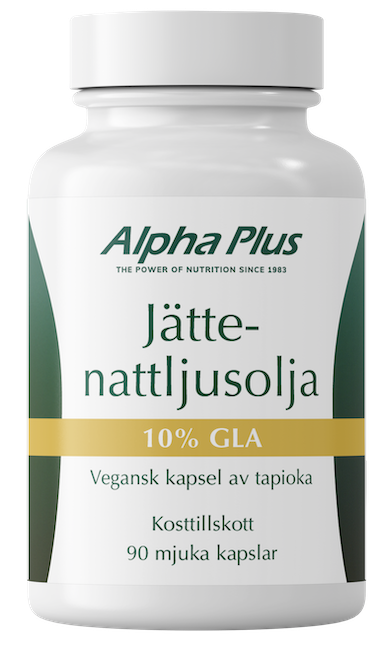 Alpha Plus Jättenattljusolja 90 kapslar