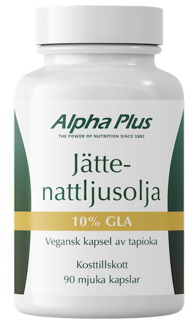 Alpha Plus Jättenattljusolja 90 kapslar