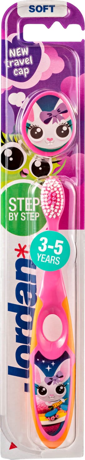 Jordan Soft 3-5 år Tandborste 1 st