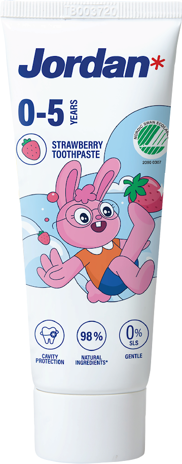 Jordan Kids tandkräm 0-5 år 50 ml