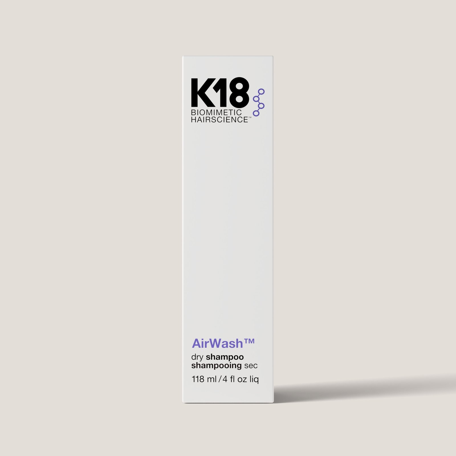 K18 AirWash Dry Shampoo 118 ml