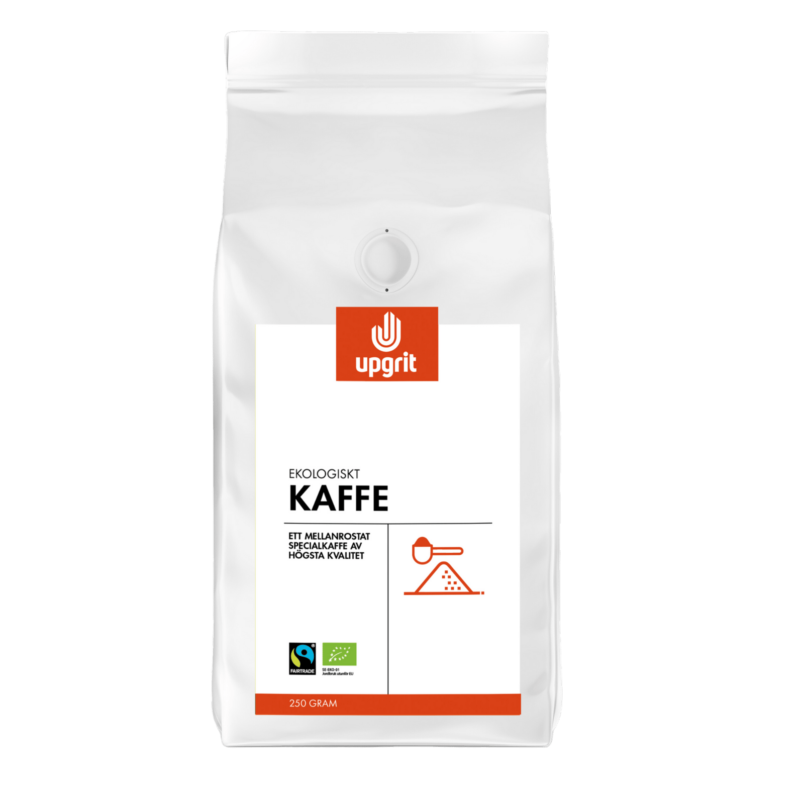 Upgrit Ekologiskt Kaffe Malet 250 g