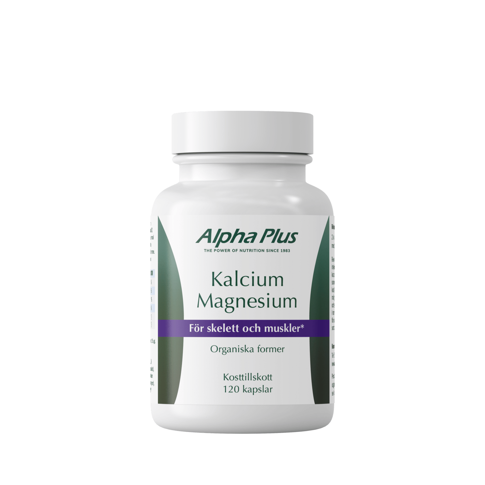 Alpha Plus Kalcium Magnesium 120 kapslar