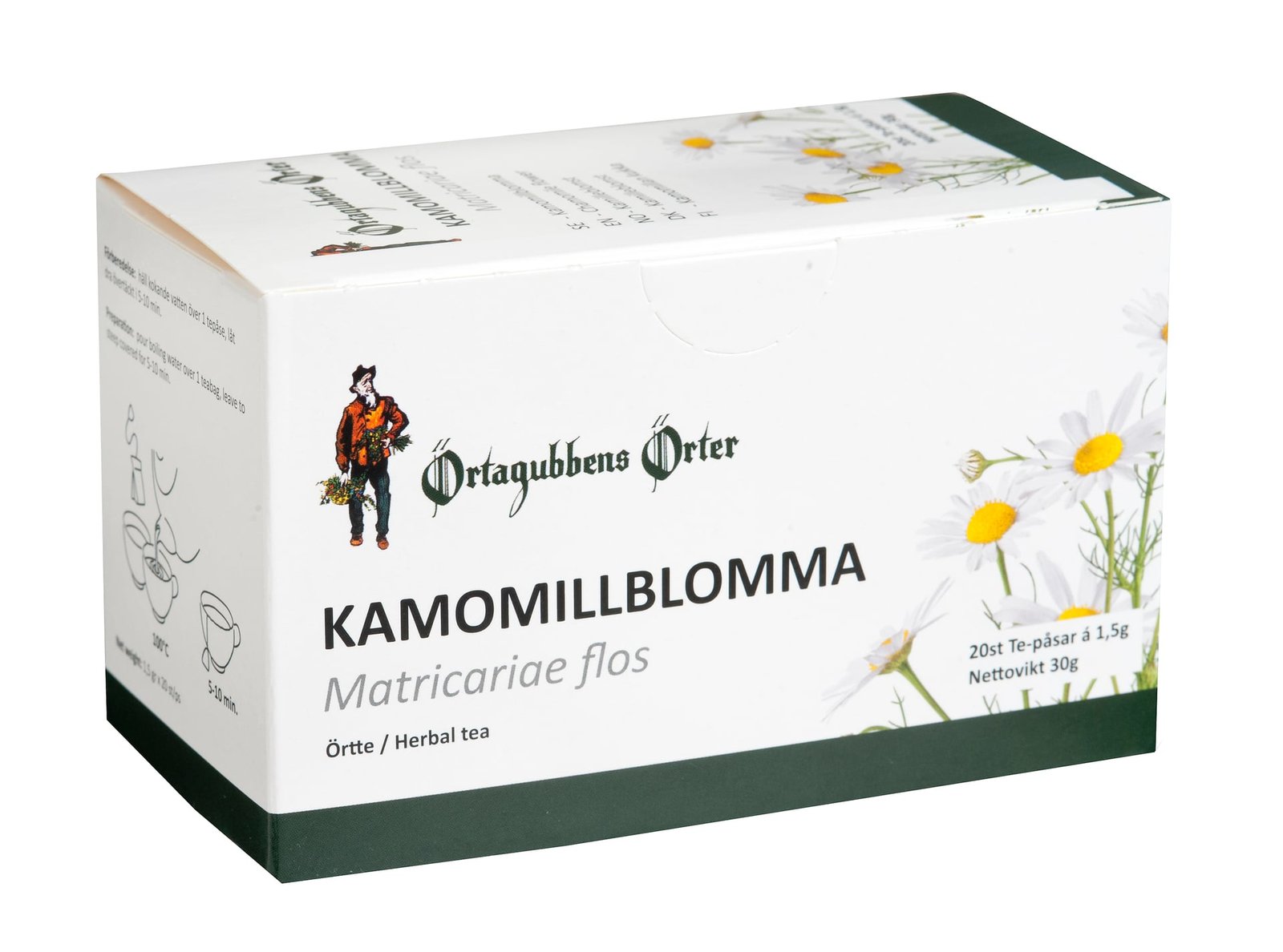 Örtagubbens Örter Kamomill 20 Tepåsar